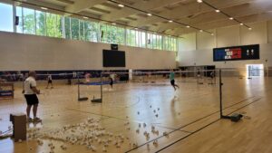 Charles Noakes, athlète paralympique nantais, en plein entrainement au Creps